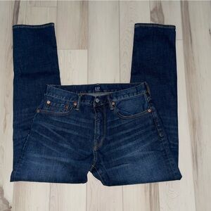 Gap Athletic Fit Denim Blue Jeans